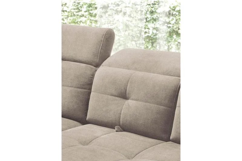 Inferne 5-sits Soffa med Schäslong - Beige - Möbler - Vardagsrum - Soffor - Divansoffa & schäslong