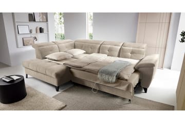Inferne 5-sits Soffa med Schäslong - Beige - Möbler - Vardagsrum - Soffor - Divansoffa & schäslong