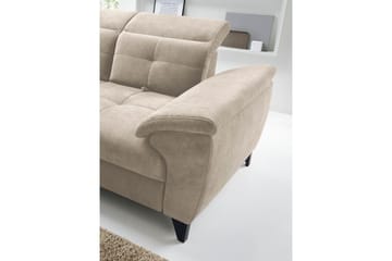 Inferne 5-sits Soffa med Schäslong - Beige - Möbler - Vardagsrum - Soffor - Divansoffa & schäslong