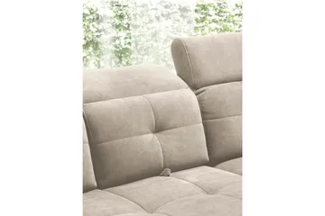 Inferne 5-sits Soffa med Schäslong - Beige - Möbler - Vardagsrum - Soffor - Divansoffa & schäslong