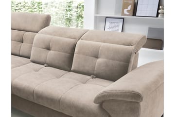 Inferne 5-sits Soffa med Schäslong - Beige - Möbler - Vardagsrum - Soffor - Divansoffa & schäslong