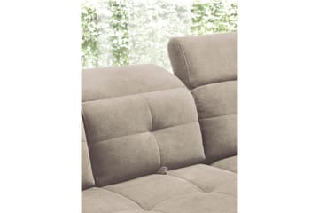 Inferne 5-sits Soffa med Schäslong - Beige - Möbler - Vardagsrum - Soffor - Divansoffa & schäslong