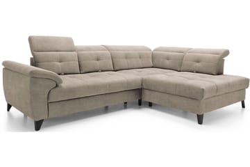 Inferne 5-sits Soffa med Schäslong - Beige - Möbler - Vardagsrum - Soffor - Divansoffa & schäslong