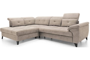 Inferne 5-sits Soffa med Schäslong - Beige - Möbler - Vardagsrum - Soffor - Divansoffa & schäslong