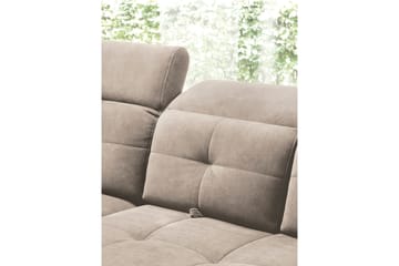 Inferne 5-sits Soffa med Schäslong - Beige - Möbler - Vardagsrum - Soffor - Divansoffa & schäslong