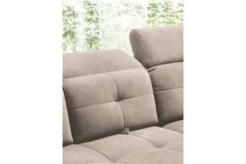 Inferne 5-sits Soffa med Schäslong - Beige - Möbler - Vardagsrum - Soffor - Divansoffa & schäslong