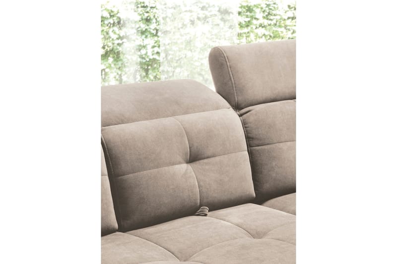 Inferne 5-sits Soffa med Schäslong - Beige - Möbler - Vardagsrum - Soffor - Divansoffa & schäslong