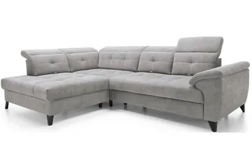 Inferne 5-sits Soffa med Schäslong - Grå - Möbler - Vardagsrum - Soffor - Divansoffa & schäslong