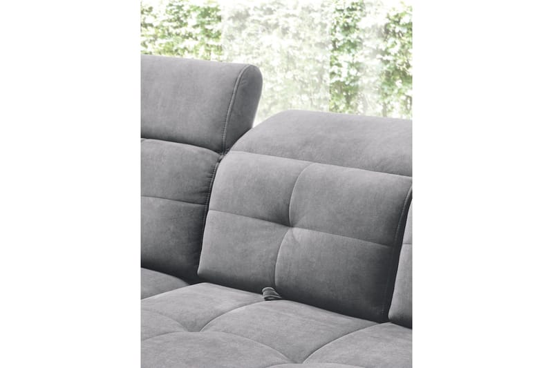 Inferne 5-sits Soffa med Schäslong - Grå - Möbler - Vardagsrum - Soffor - Divansoffa & schäslong