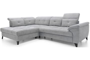 Inferne 5-sits Soffa med Schäslong - Grå - Möbler - Vardagsrum - Soffor - Divansoffa & schäslong
