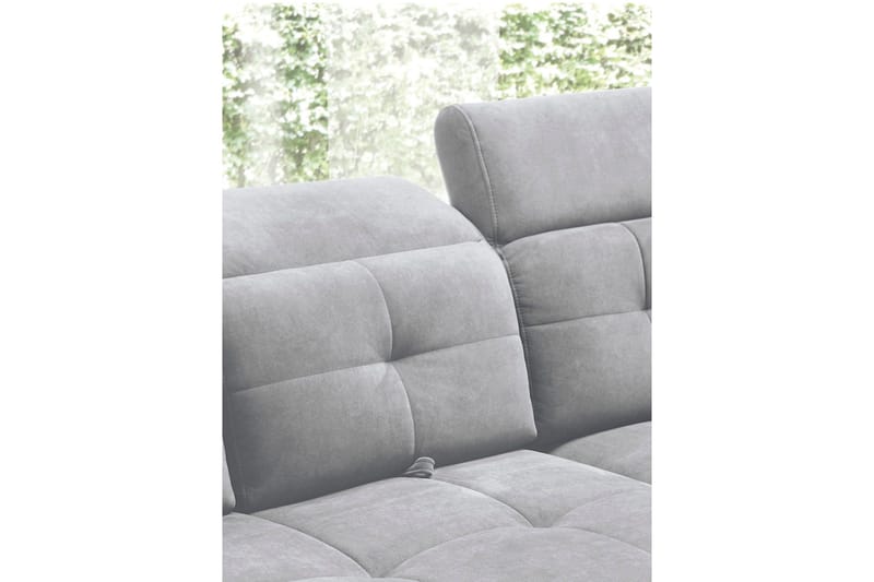 Inferne 5-sits Soffa med Schäslong - Grå - Möbler - Vardagsrum - Soffor - Divansoffa & schäslong