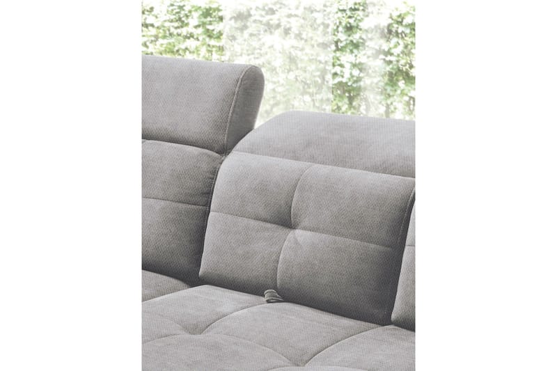 Inferne 5-sits Soffa med Schäslong - Grå - Möbler - Vardagsrum - Soffor - Divansoffa & schäslong