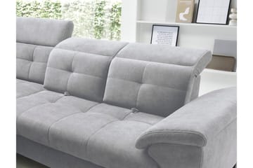 Inferne 5-sits Soffa med Schäslong - Grå - Möbler - Vardagsrum - Soffor - Divansoffa & schäslong