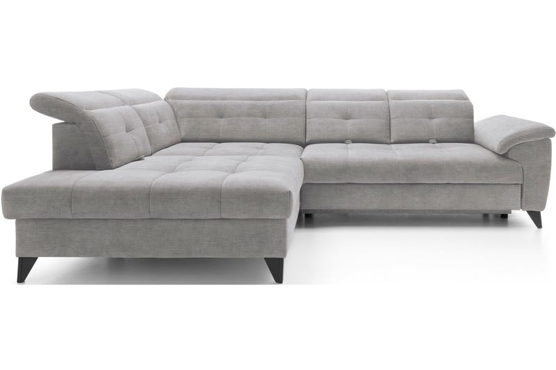 Inferne 5-sits Soffa med Schäslong - Grå - Möbler - Vardagsrum - Soffor - Divansoffa & schäslong