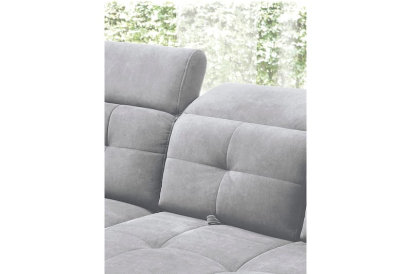 Inferne 5-sits Soffa med Schäslong - Grå - Möbler - Vardagsrum - Soffor - Divansoffa & schäslong