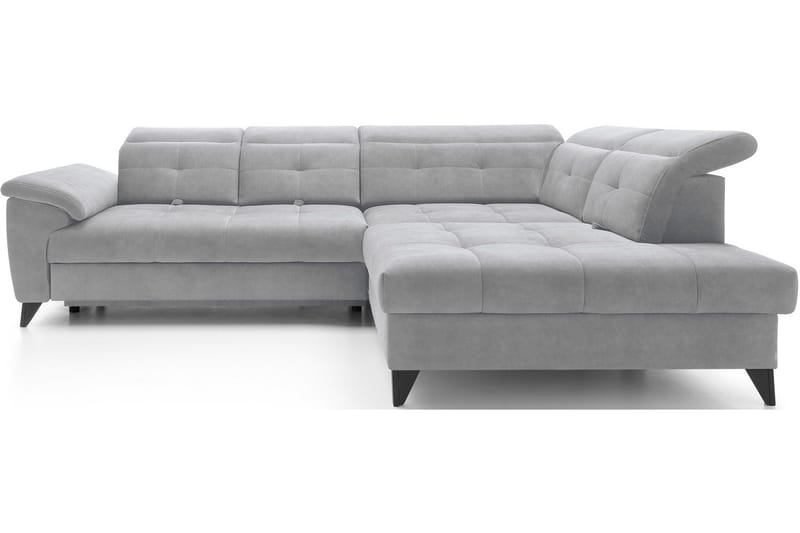 Inferne 5-sits Soffa med Schäslong, Grå