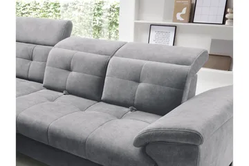 Inferne 5-sits Soffa med Schäslong - Grå - Möbler - Vardagsrum - Soffor - Divansoffa & schäslong