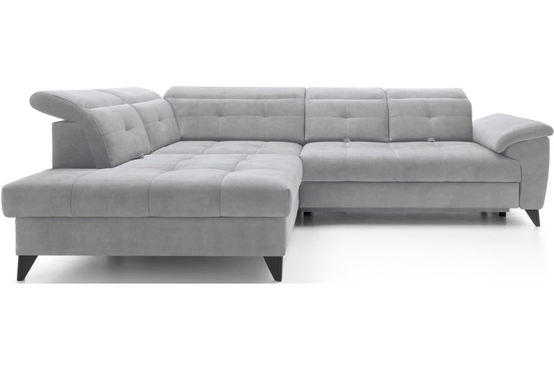 Inferne 5-sits Soffa med Schäslong - Grå - Möbler - Vardagsrum - Soffor - Divansoffa & schäslong