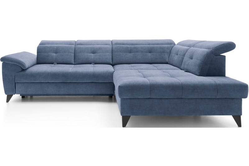 Inferne 5-sits Soffa med Schäslong - Mörkblå - Möbler - Vardagsrum - Soffor - Divansoffa & schäslong