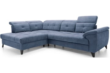 Inferne 5-sits Soffa med Schäslong - Mörkblå - Möbler - Vardagsrum - Soffor - Divansoffa & schäslong