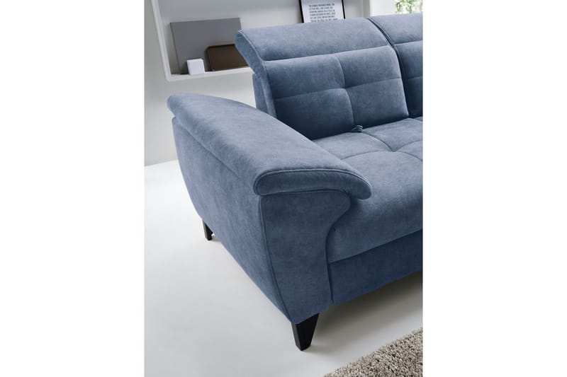Inferne 5-sits Soffa med Schäslong - Mörkblå - Möbler - Vardagsrum - Soffor - Divansoffa & schäslong
