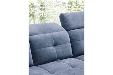 Inferne 5-sits Soffa med Schäslong - Mörkblå - Möbler - Vardagsrum - Soffor - Divansoffa & schäslong