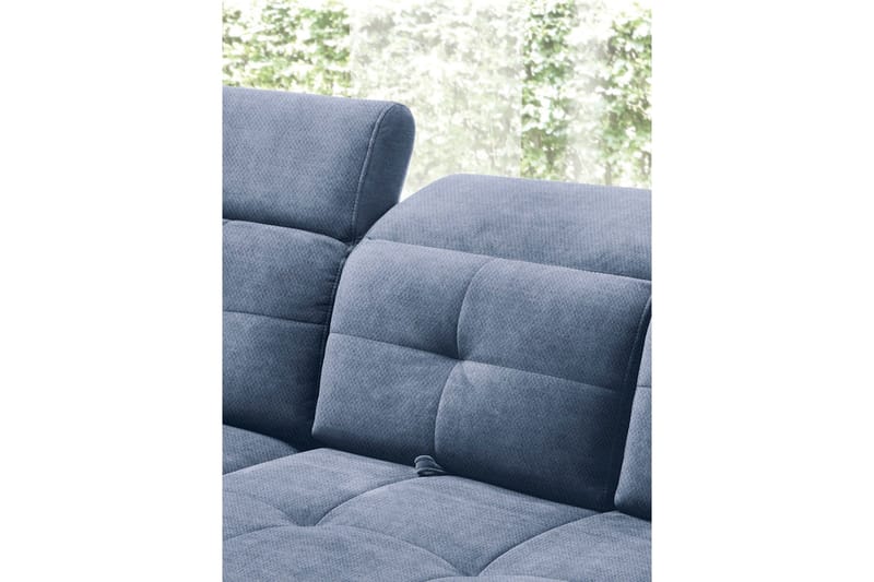 Inferne 5-sits Soffa med Schäslong - Mörkblå - Möbler - Vardagsrum - Soffor - Divansoffa & schäslong