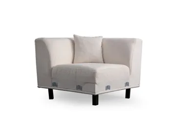 Jaguar 4-sits Soffa med Divan - Vit - Möbler - Vardagsrum - Soffor - Divansoffa & schäslong
