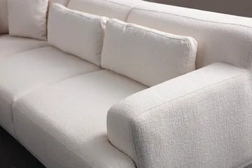 Jaguar 4-sits Soffa med Divan - Vit - Möbler - Vardagsrum - Soffor - Divansoffa & schäslong