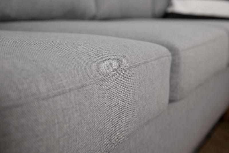 JAN U-soffa Large med Divan Vänster Ljusgrå - U-soffor