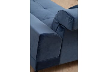 Jaraad Divansoffa 3-sits - Blå - Möbler - Vardagsrum - Soffor - Divansoffa & schäslong