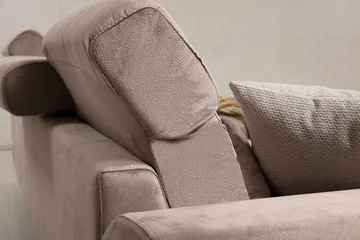 Jaraad Divansoffa Höger - Beige/Svart - Möbler - Vardagsrum - Soffor - Divansoffa & schäslong