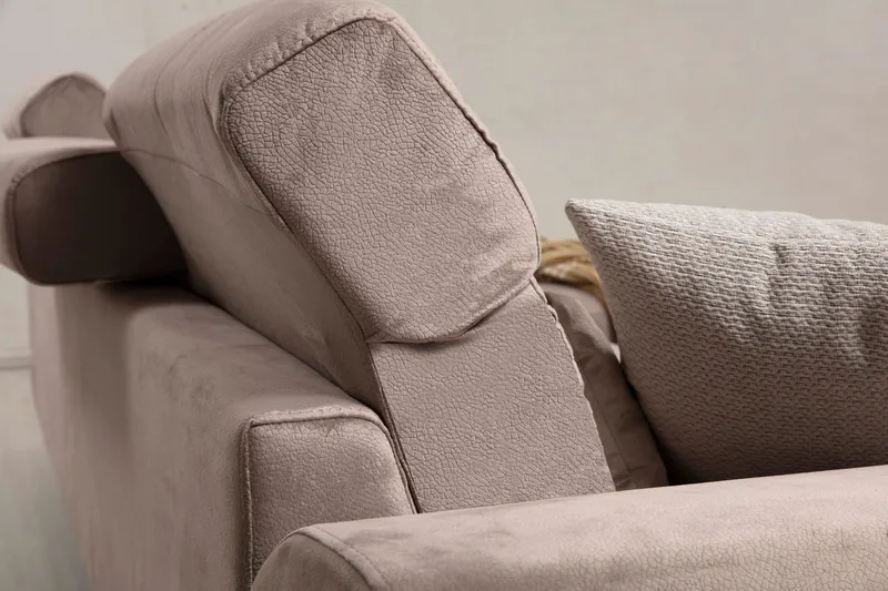 Jaraad Divansoffa Höger - Beige/Svart - Möbler - Vardagsrum - Soffor - Divansoffa & schäslong