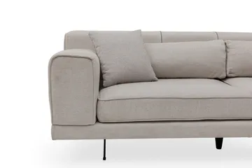 Jivago Divansoffa Höger - Beige/Svart - Möbler - Vardagsrum - Soffor - Divansoffa & schäslong