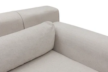 Jivago Divansoffa Höger - Beige/Svart - Möbler - Vardagsrum - Soffor - Divansoffa & schäslong