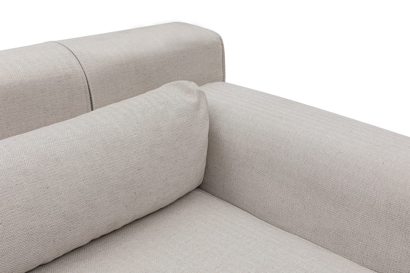 Jivago Divansoffa Höger - Beige/Svart - Möbler - Vardagsrum - Soffor - Divansoffa & schäslong