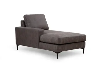 Svanabyn Soffa m. Divan och Schäslong 4-sits - Antracit - Möbler - Vardagsrum - Soffor - U-soffor