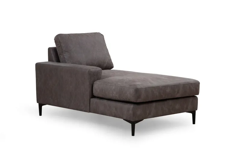 Svanabyn Soffa m. Divan och Schäslong 4-sits - Antracit - Möbler - Vardagsrum - Soffor - U-soffor