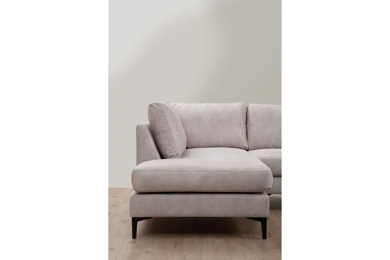 Svanabyn Soffa m. Divan och Schäslong 4-sits - Beige - Möbler - Vardagsrum - Soffor - U-soffor