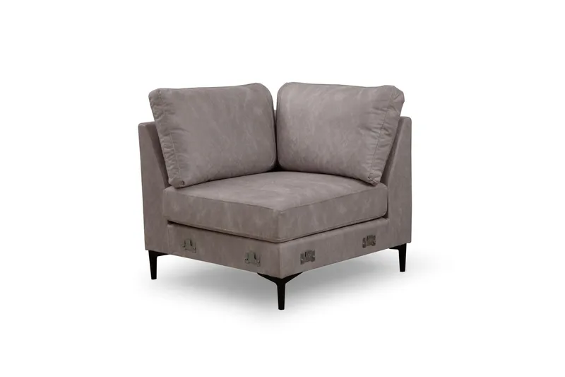 Svanabyn Soffa m. Divan och Schäslong 4-sits - Beige - Möbler - Vardagsrum - Soffor - U-soffor