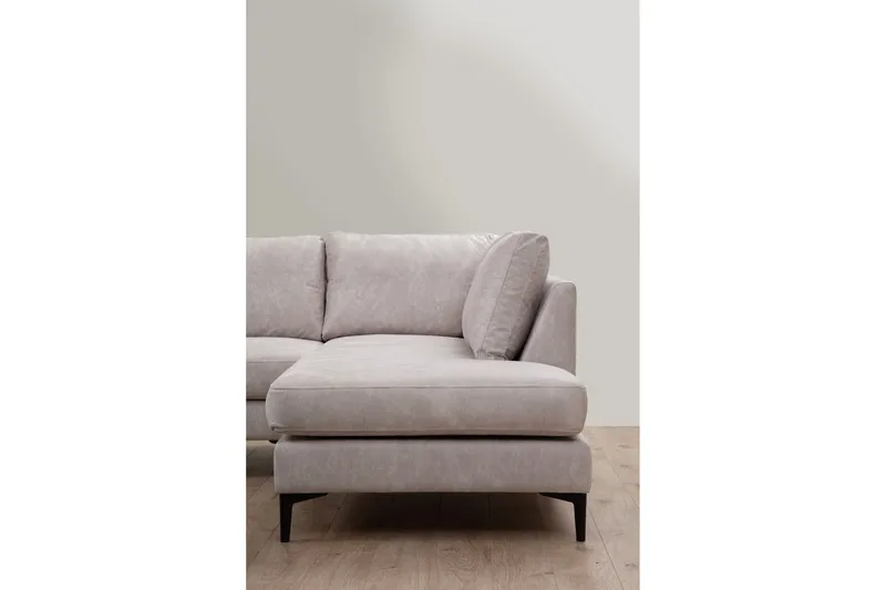 Svanabyn Soffa m. Divan och Schäslong 4-sits - Beige - Möbler - Vardagsrum - Soffor - U-soffor