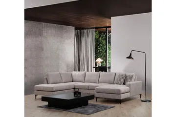 Svanabyn Soffa m. Divan och Schäslong 4-sits - Beige - Möbler - Vardagsrum - Soffor - U-soffor