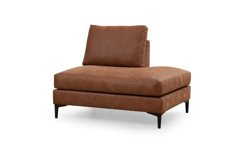 Svanabyn Soffa m. Divan och Schäslong 4-sits - Brun - Möbler - Vardagsrum - Soffor - U-soffor