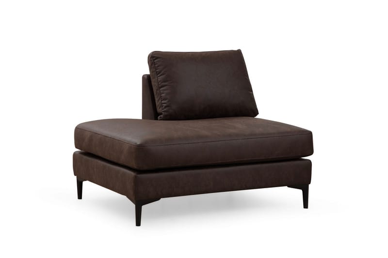 Svanabyn Soffa m. Divan och Schäslong 4-sits - Mörkbrun - Möbler - Vardagsrum - Soffor - U-soffor