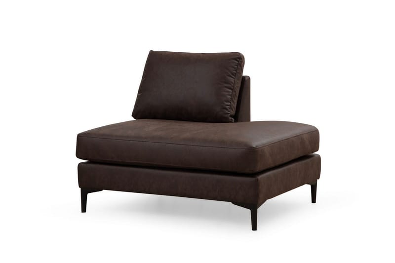 Svanabyn Soffa m. Divan och Schäslong 4-sits - Mörkbrun - Möbler - Vardagsrum - Soffor - U-soffor