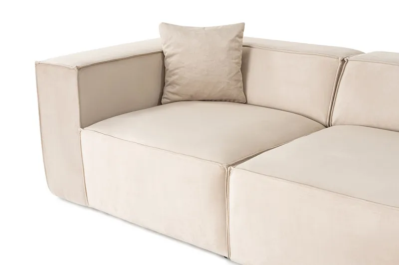 Kaolins Soffa 3-sits - Cream - Möbler - Vardagsrum - Soffor - Modulsoffor - Komplett modulsoffa