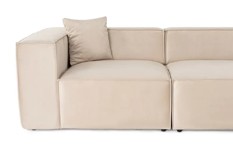 Kaolins Soffa 3-sits - Cream - Möbler - Vardagsrum - Soffor - Modulsoffor - Komplett modulsoffa