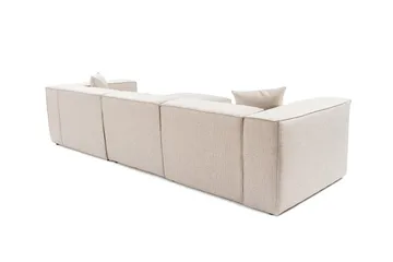 Kaolins Soffa 3-sits - Ljusbrun - Möbler - Vardagsrum - Soffor - Modulsoffor - Komplett modulsoffa