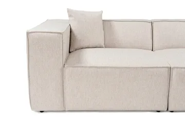 Kaolins Soffa 3-sits - Ljusbrun - Möbler - Vardagsrum - Soffor - Modulsoffor - Komplett modulsoffa