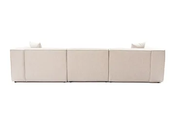 Kaolins Soffa 3-sits - Ljusbrun - Möbler - Vardagsrum - Soffor - Modulsoffor - Komplett modulsoffa